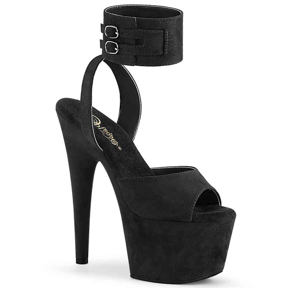 Pleaser - ADORE791FS Sandale à bride à la cheville, Pole dance chaussures - Chaussures de pole dance - Noir Product image